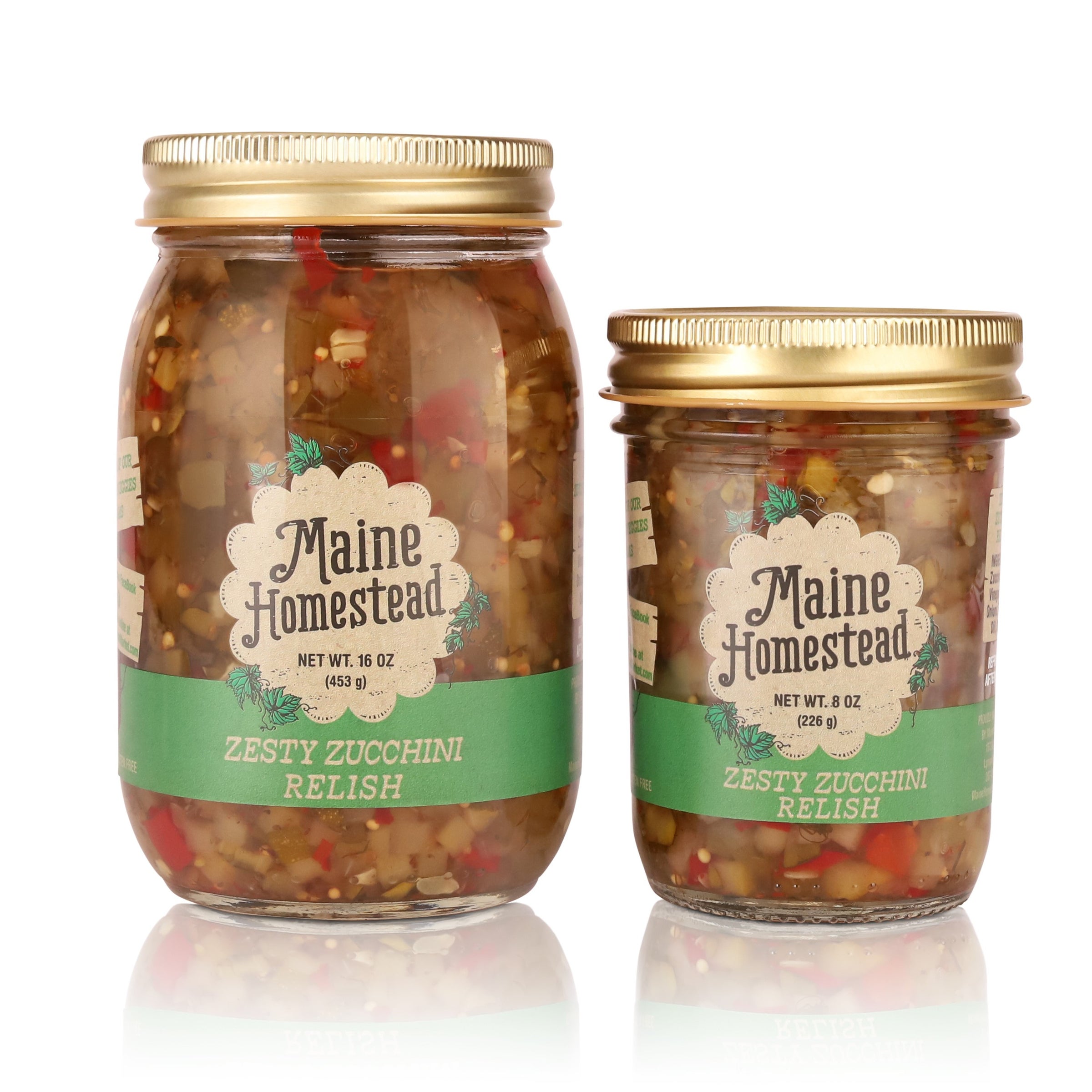 Zesty Zucchini Relish | Maine Homestead Market