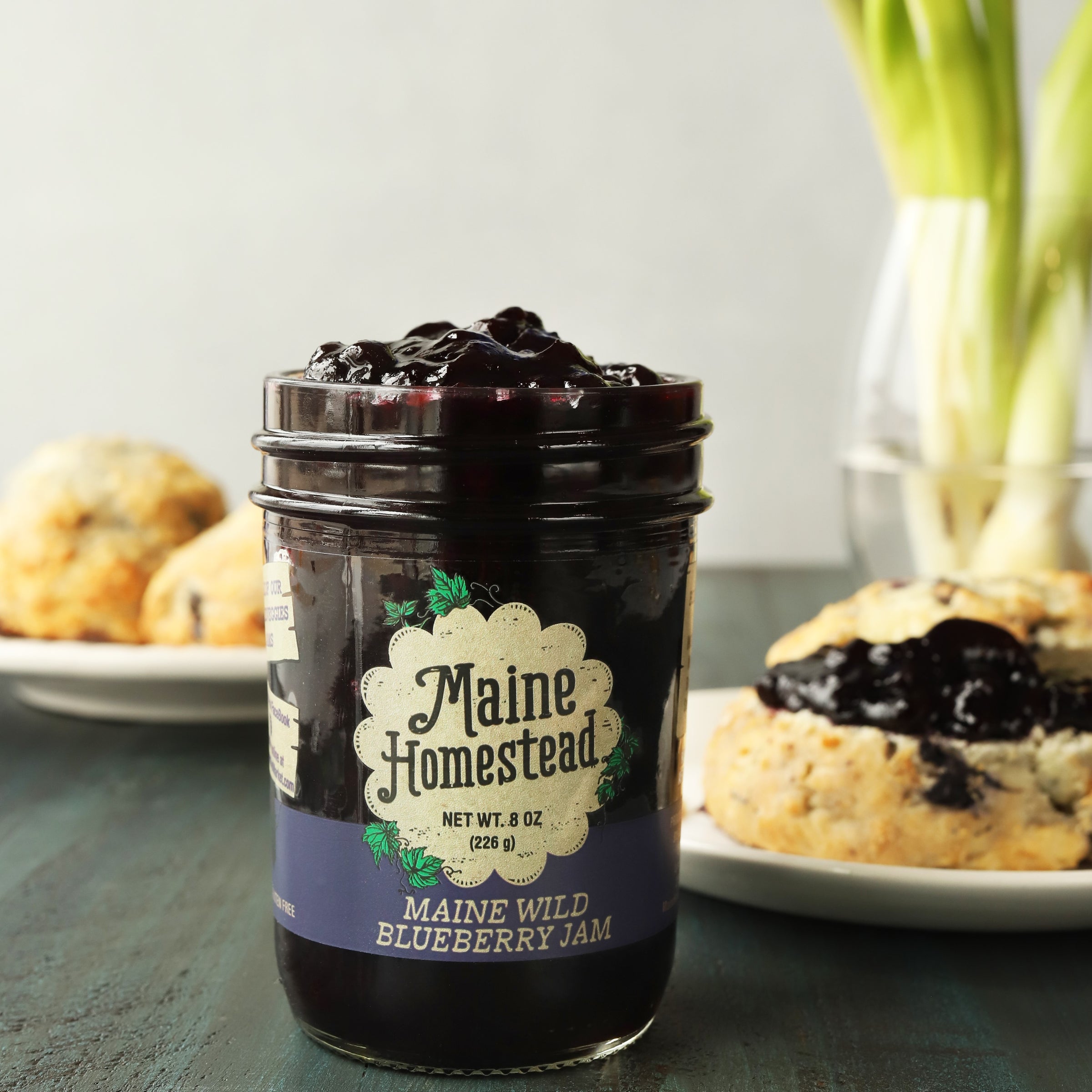 Maine Wild Blueberry Jam | Maine Homestead Market