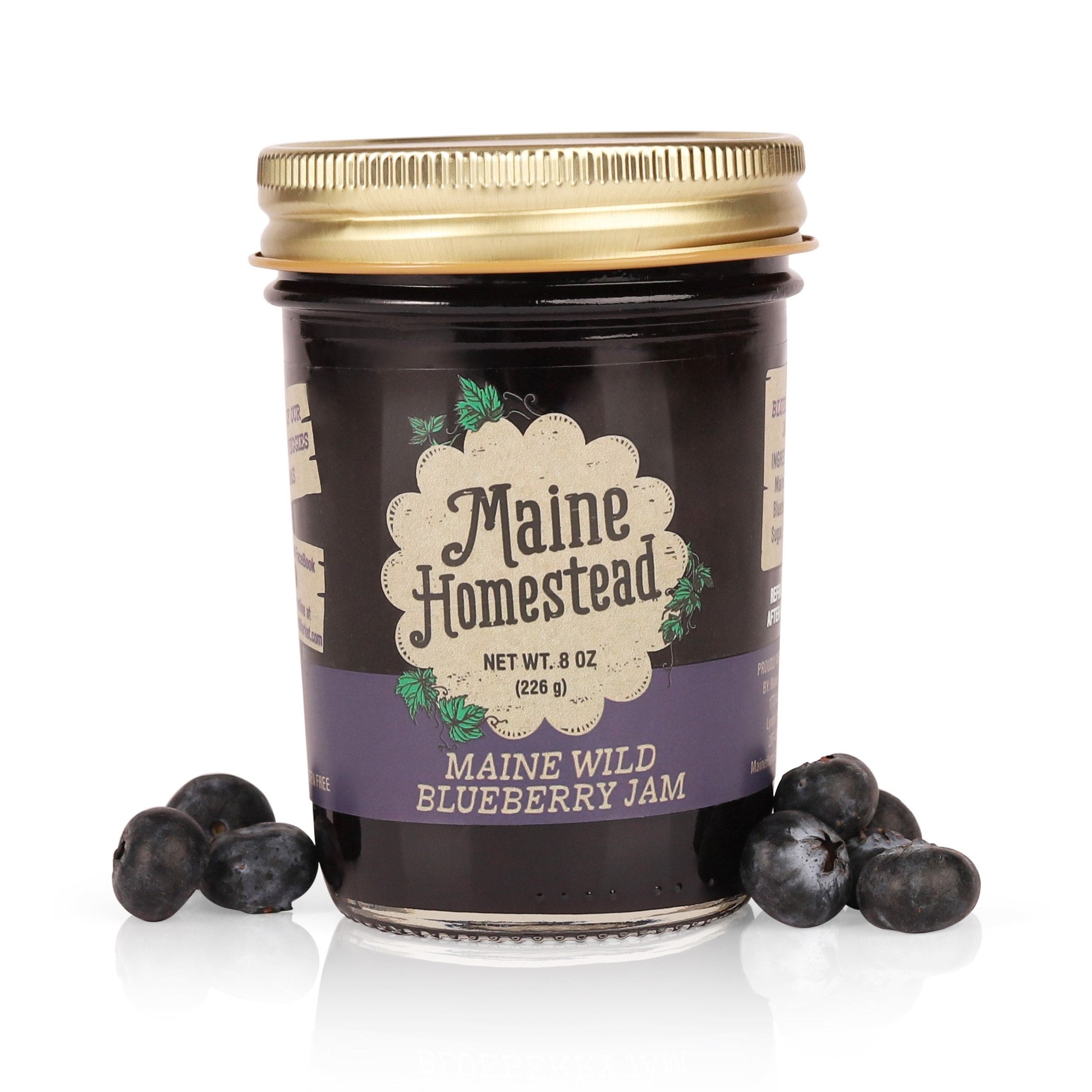 Maine Wild Blueberry Jam | Maine Homestead Market