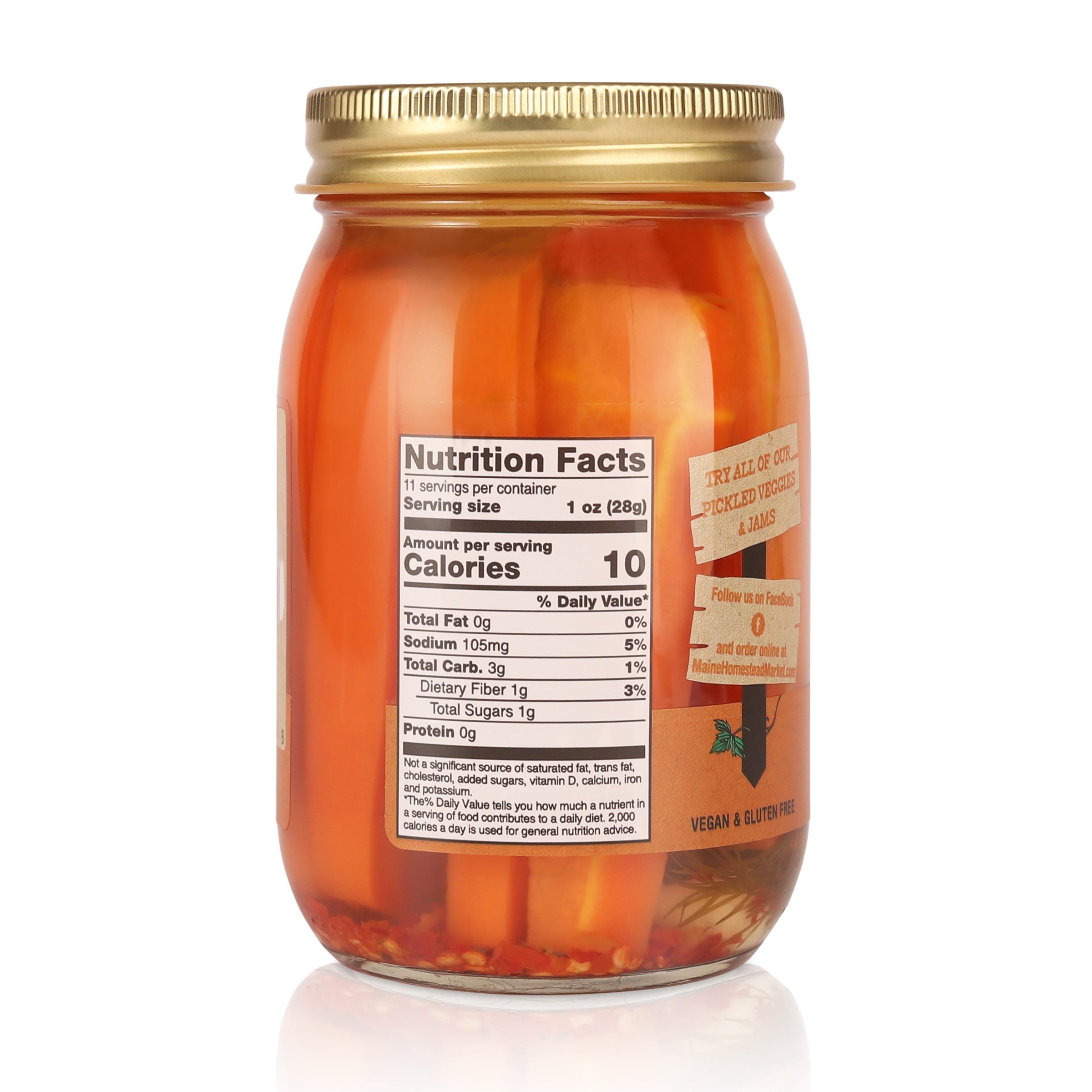 Hot Dill Carrots | Maine Homestead Market