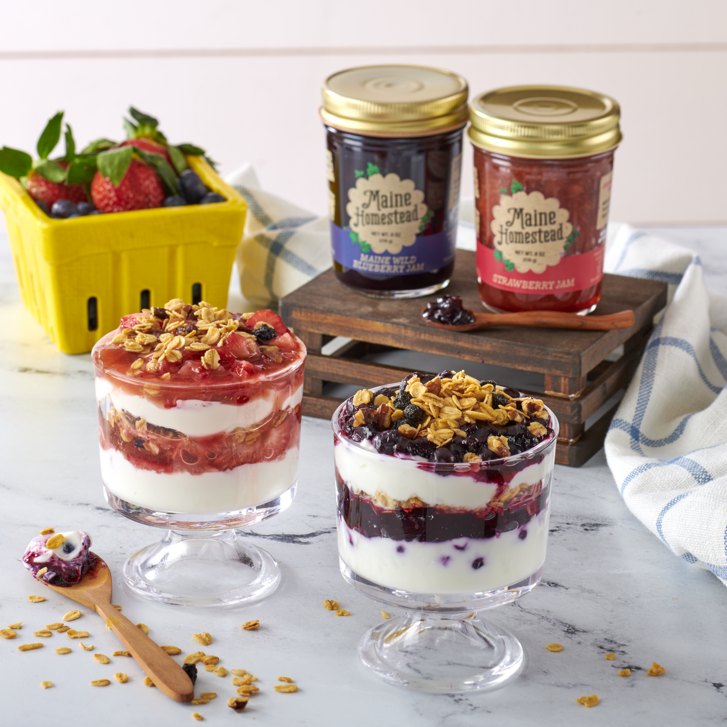 Maine Wild Blueberry Jam | Maine Homestead Market